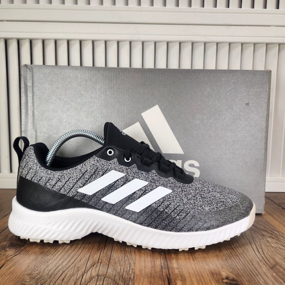 Adidas Response Bounce 2 Golf Shoes Womens 9.5 Black White Oreo Spikeless EF8387